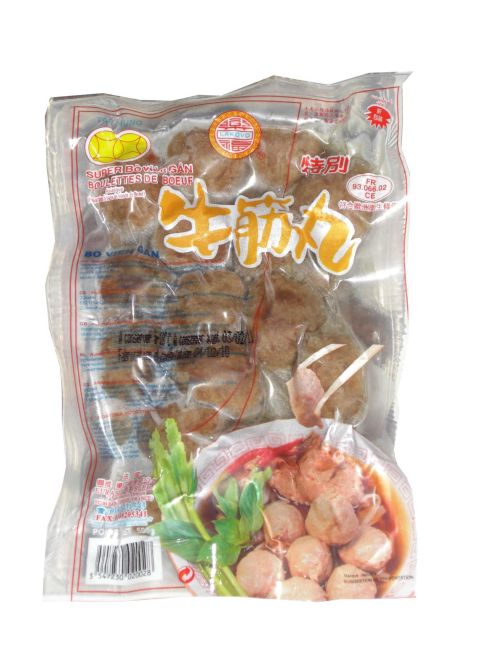 Lakovo Bevroren Rundvlees Balletjes (Runderpees) 500g