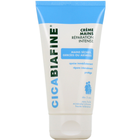 Crème pour les mains réparation intense Cicabiafine