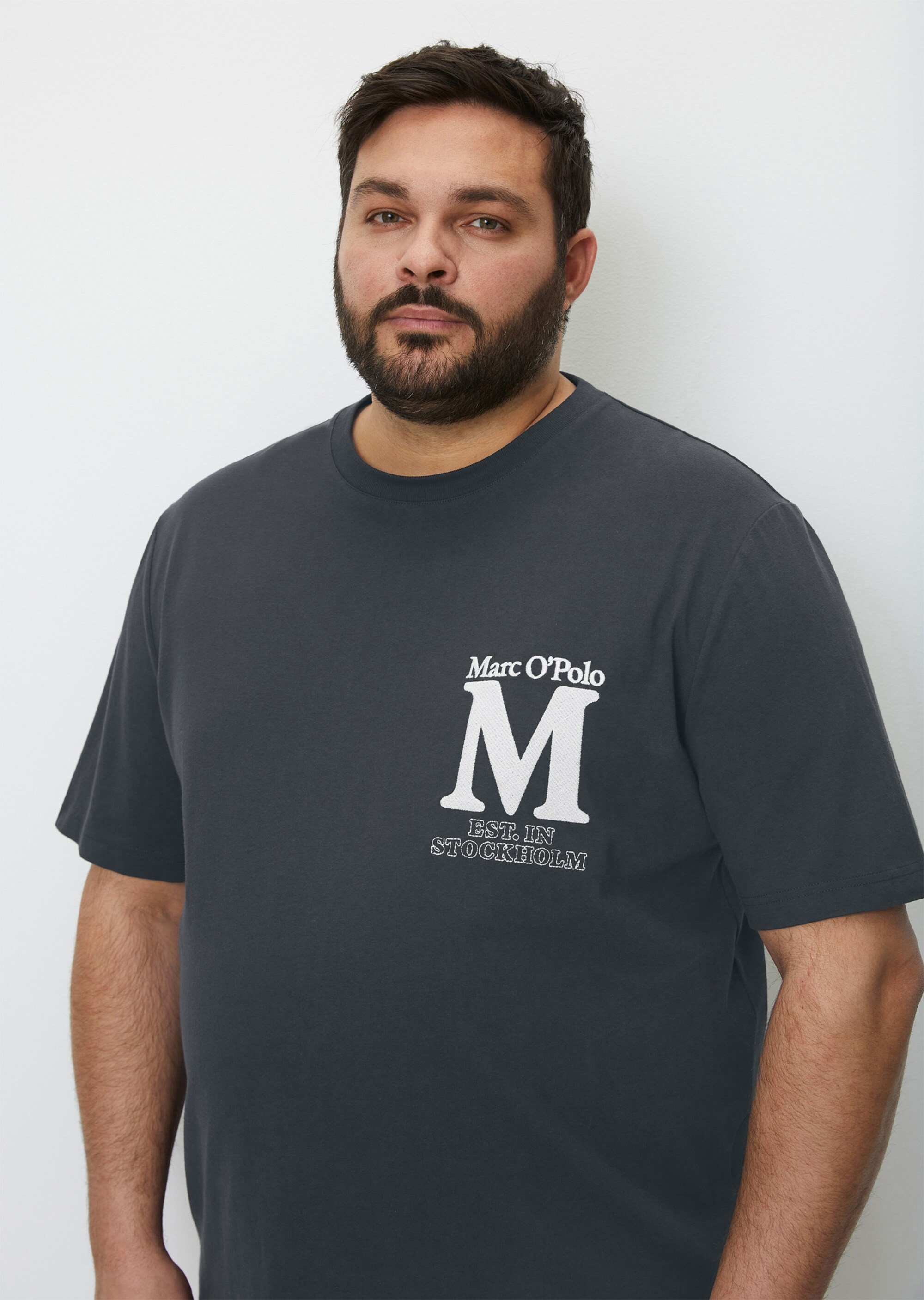 T-Shirt regular aus mittelschwerem Bio-Baumwoll-Jersey