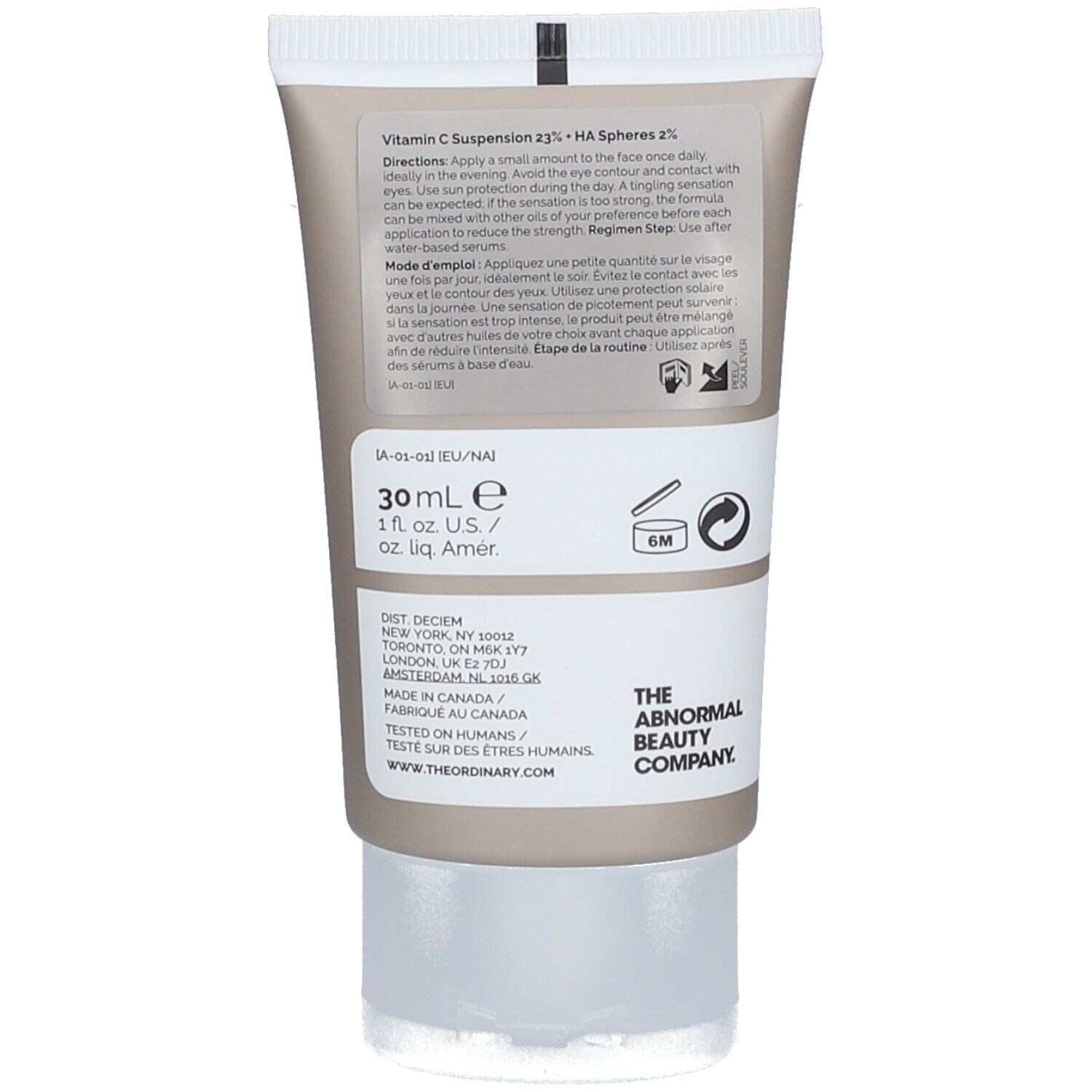 The Ordinary Vitamin C Suspension 23% + HA Spheres 2%