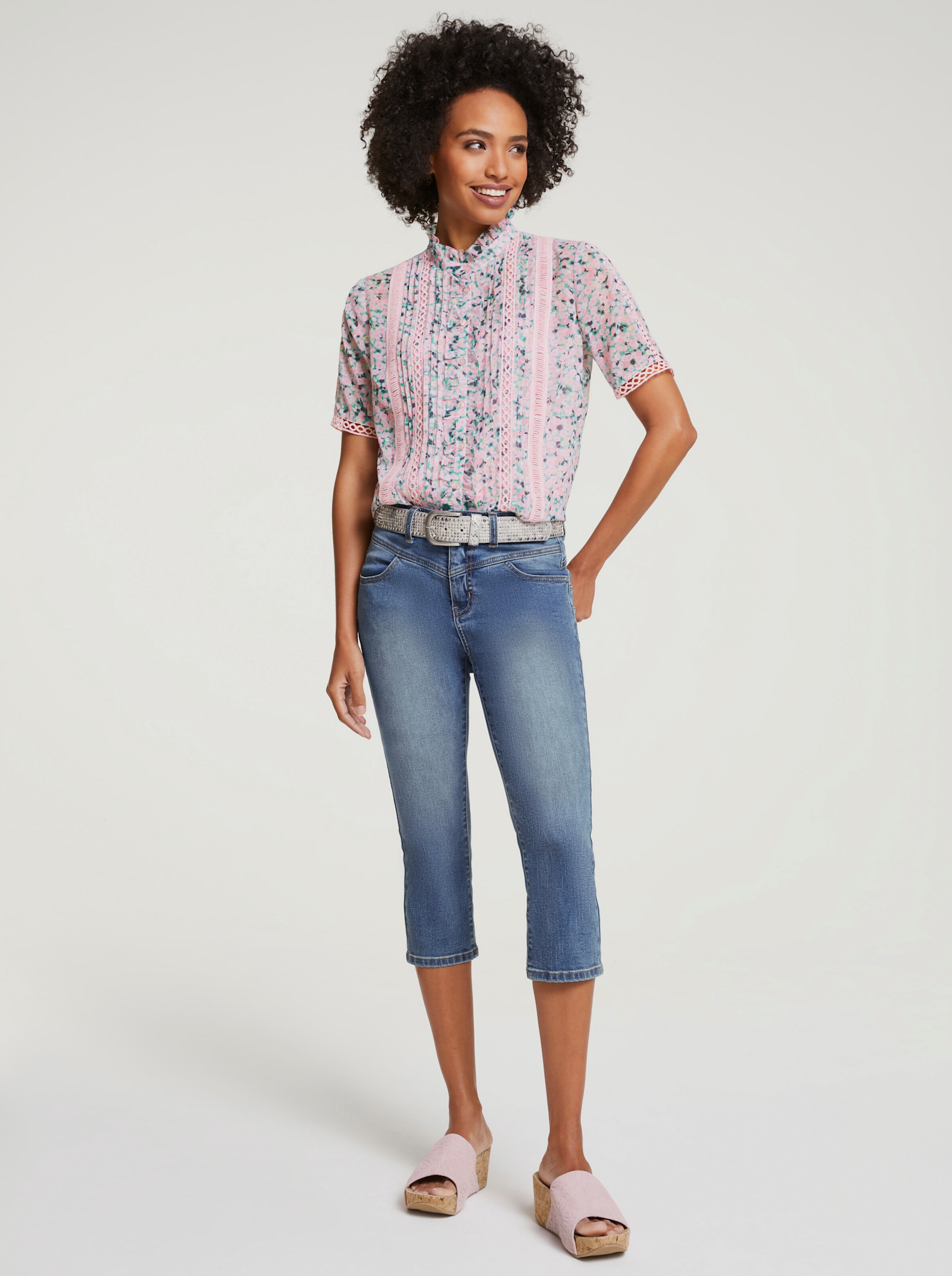Druckbluse