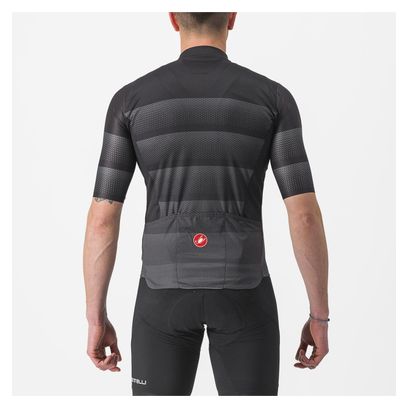 Maillot Manches Courtes Castelli Livelli Noir