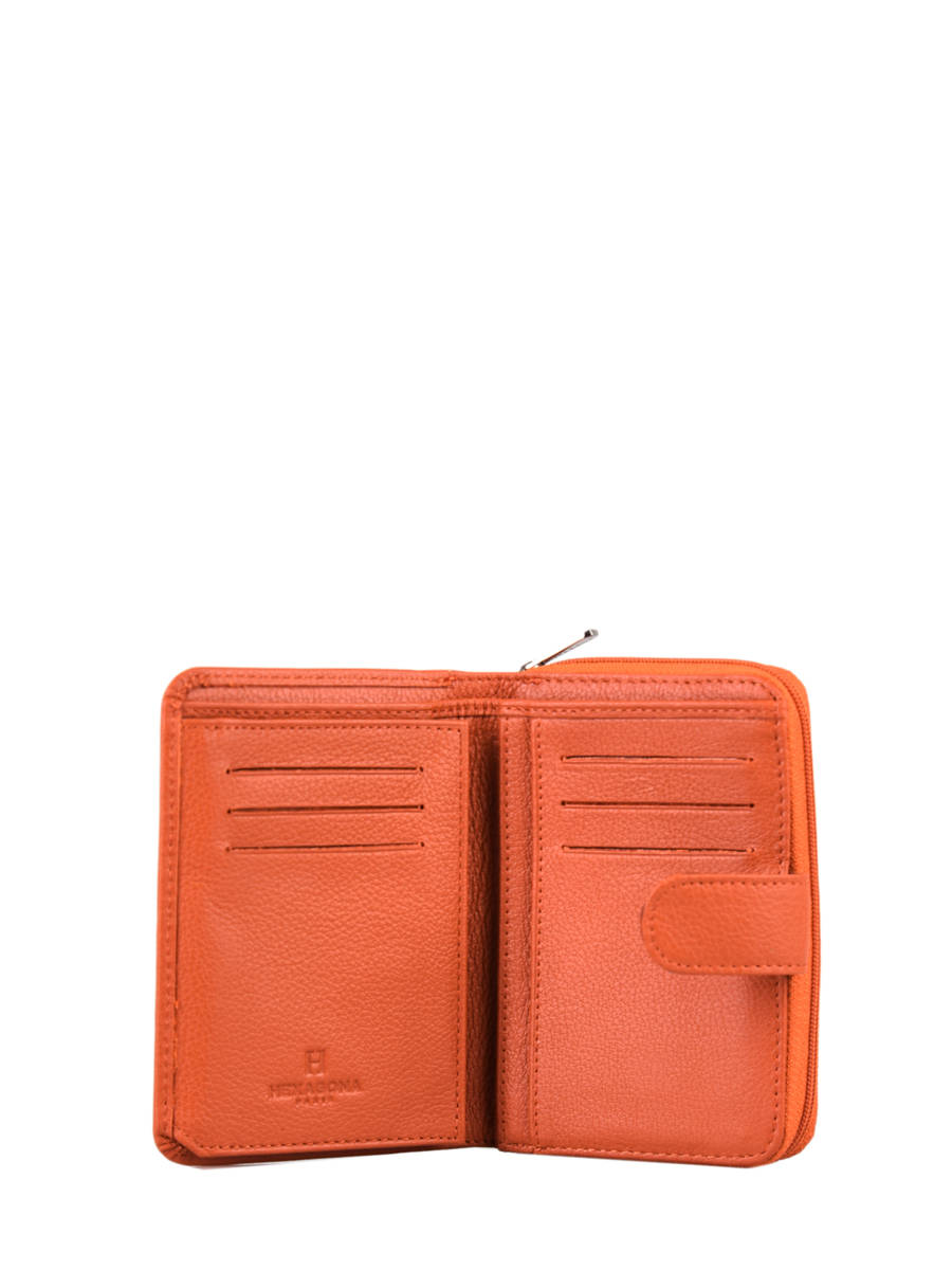 Portefeuille cuir HEXAGONA