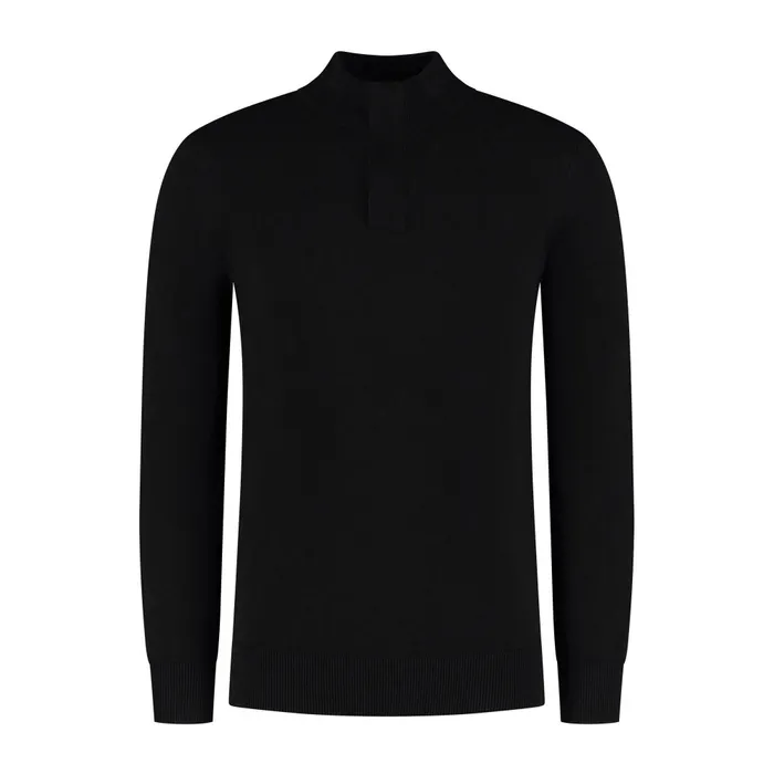 Pure Path Knitwear Hidden Halfzip Sweater Heren