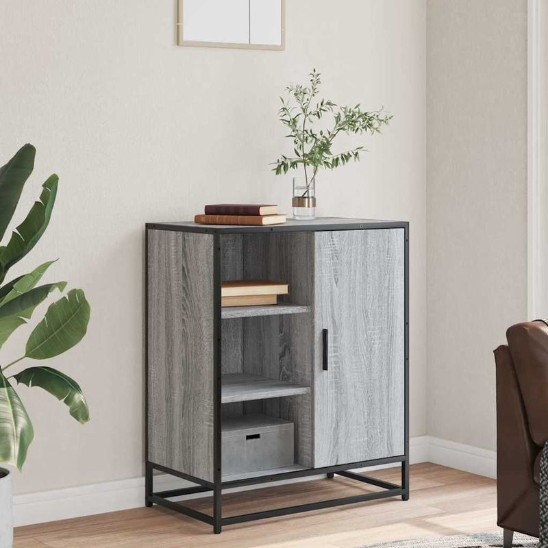 Dressoir - Hout - Metaal - Industrieel