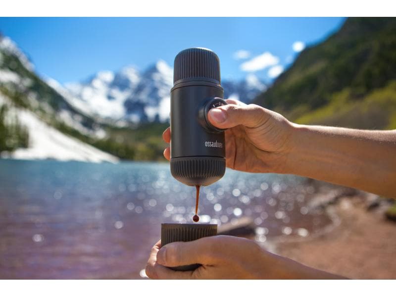 Wacaco Reisekaffeemaschine Nanopresso Bundle mit Nespresso Wacaco Nanopresso Bundle – Nespresso/Ground