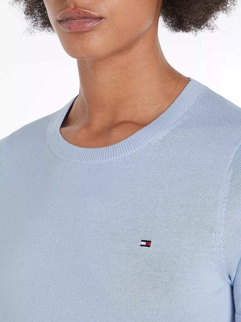TOMMY HILFIGER Pullover hellblau