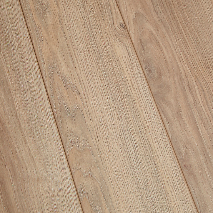 Sol stratifié à clipser Gawler naturel 8 mm L.129 x l.16 cm
