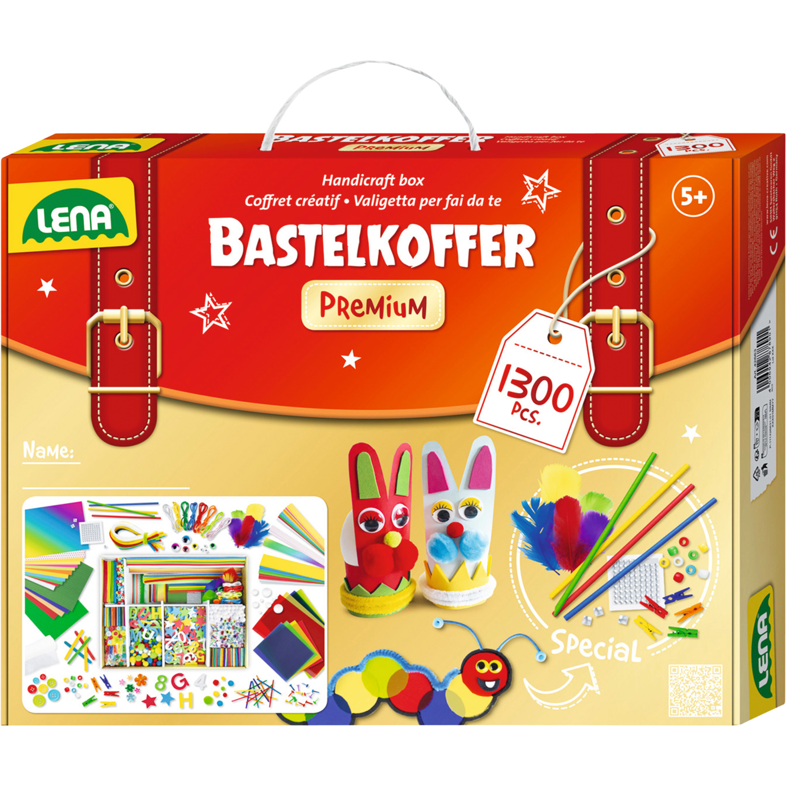 Lena Bastelkoffer Premium 1300 Tlg