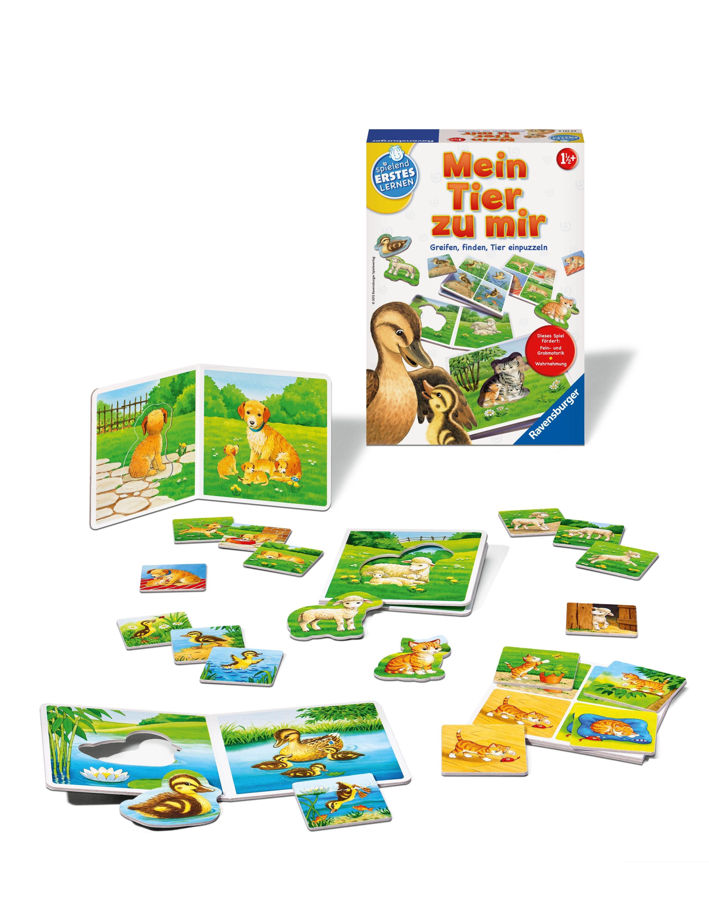 Puzzlespiel: Mein Tier zu mir