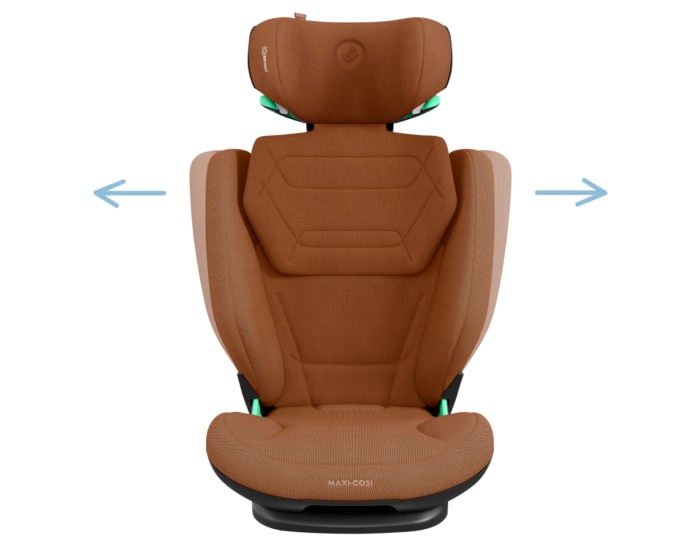 RodiFix Pro² i-Size 3.5 - 12 Y  100 - 150 cm  15 - 36 kg    Mehrere Sitz- und Liegepositionen |    G-CELL Seitenaufprallschutz |    ClimaFlow zur Temperaturregulierung |    AirProtect®-Sicherheitskissen |