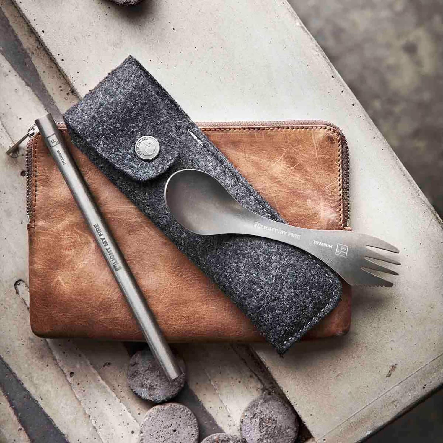 Light My Fire Spork Kit Titanium
