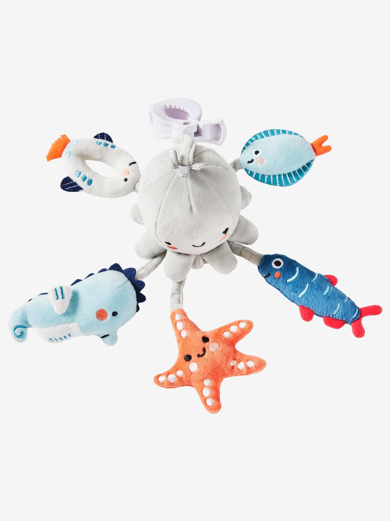 Brinquedo de atividades Saltwater Grey Clip