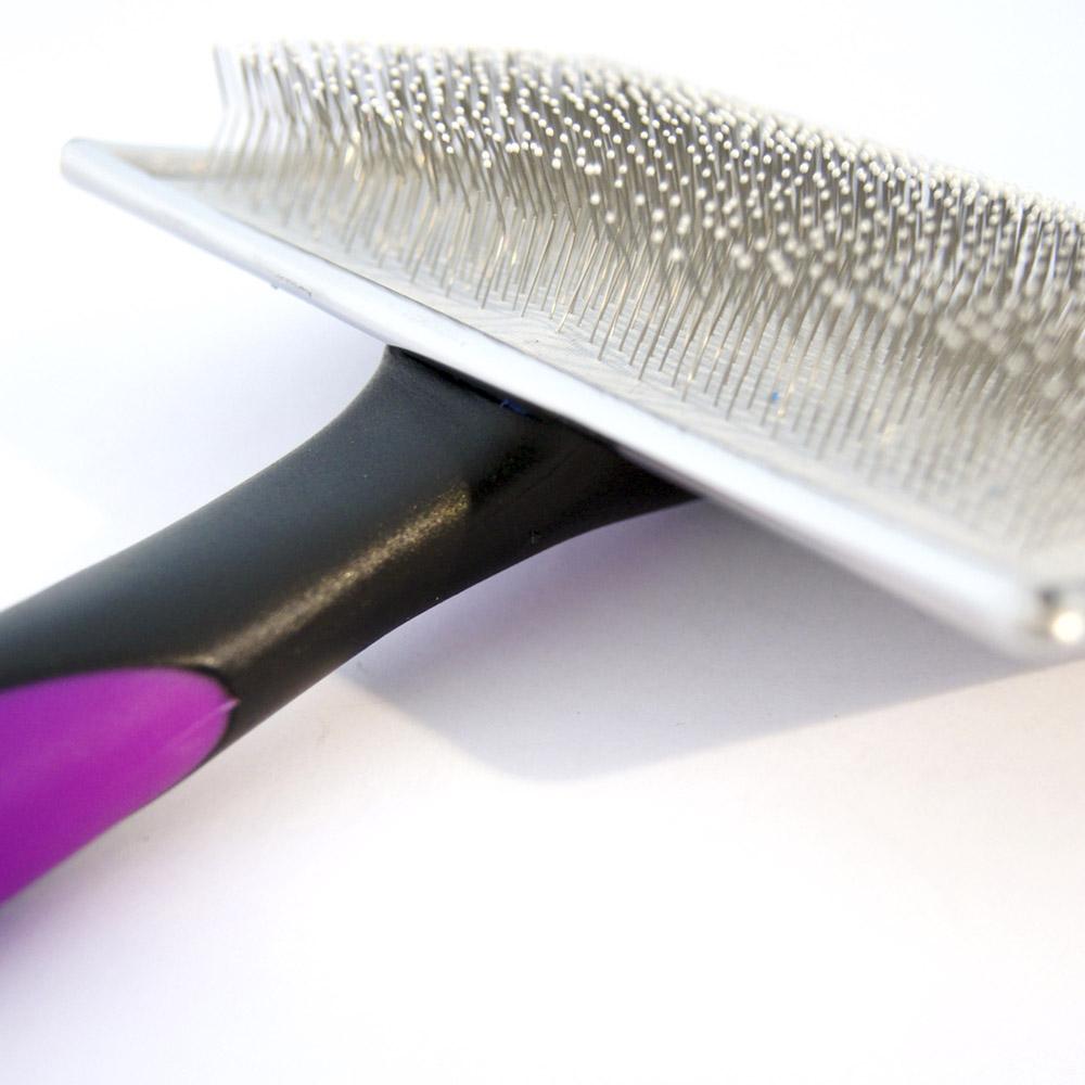 Escovas de cardar macias IBÁÑEZ com dentes protegidos. ESCOVA DE CARDULAR GRANDE COM DENTES PROTEGIDOS PARA TINTURA