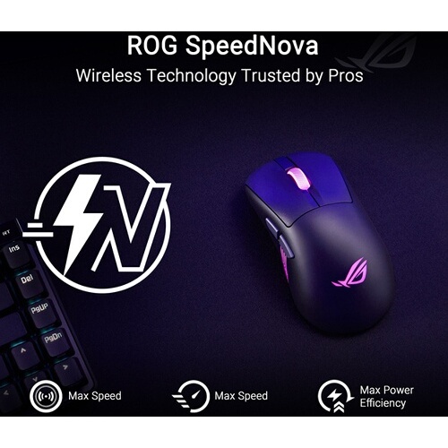 Souris Asus gaming sans fil ROG Keris II Origin Noir