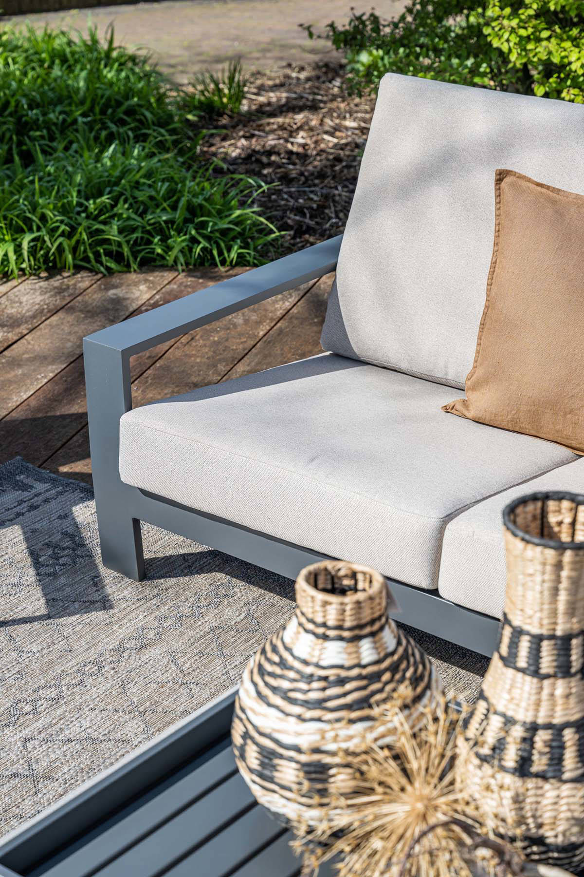 Garden Impressions Lincoln loungeset - 4-delig - desert sand