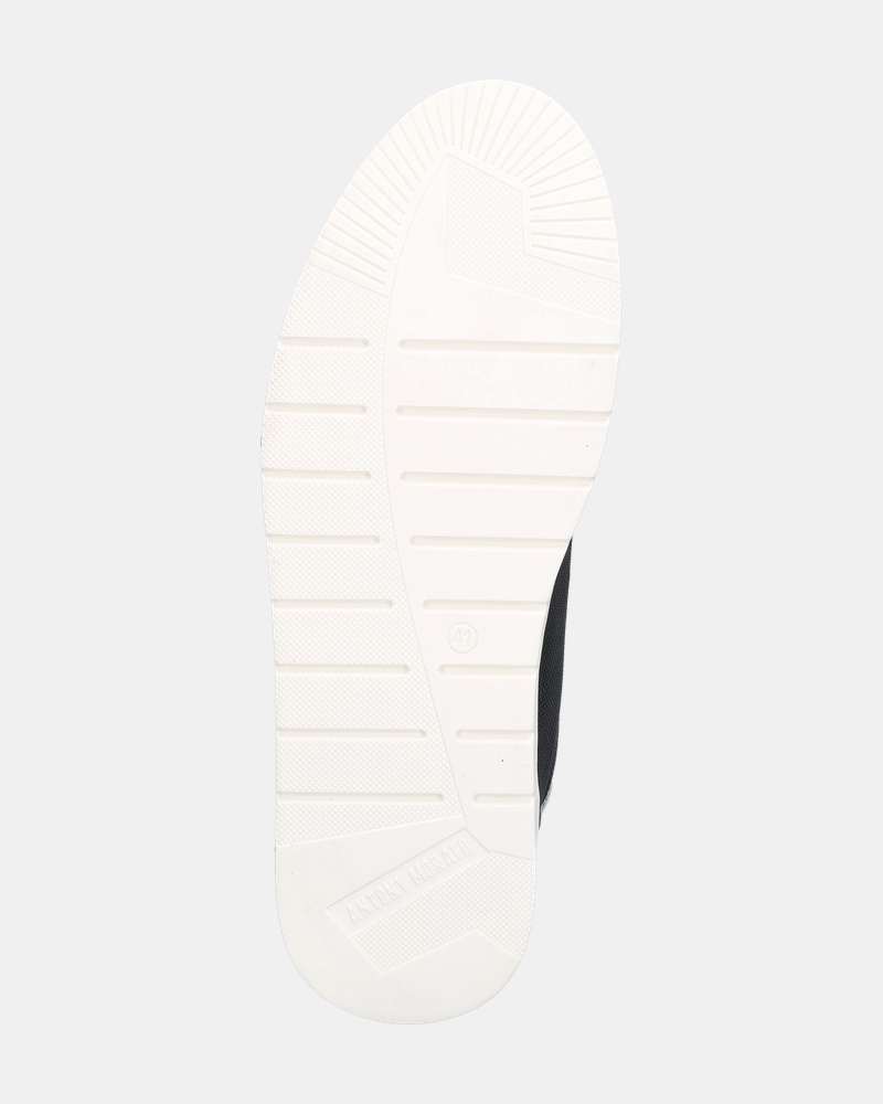 Antony Morato Soft Bold Lage sneakers  - zwart