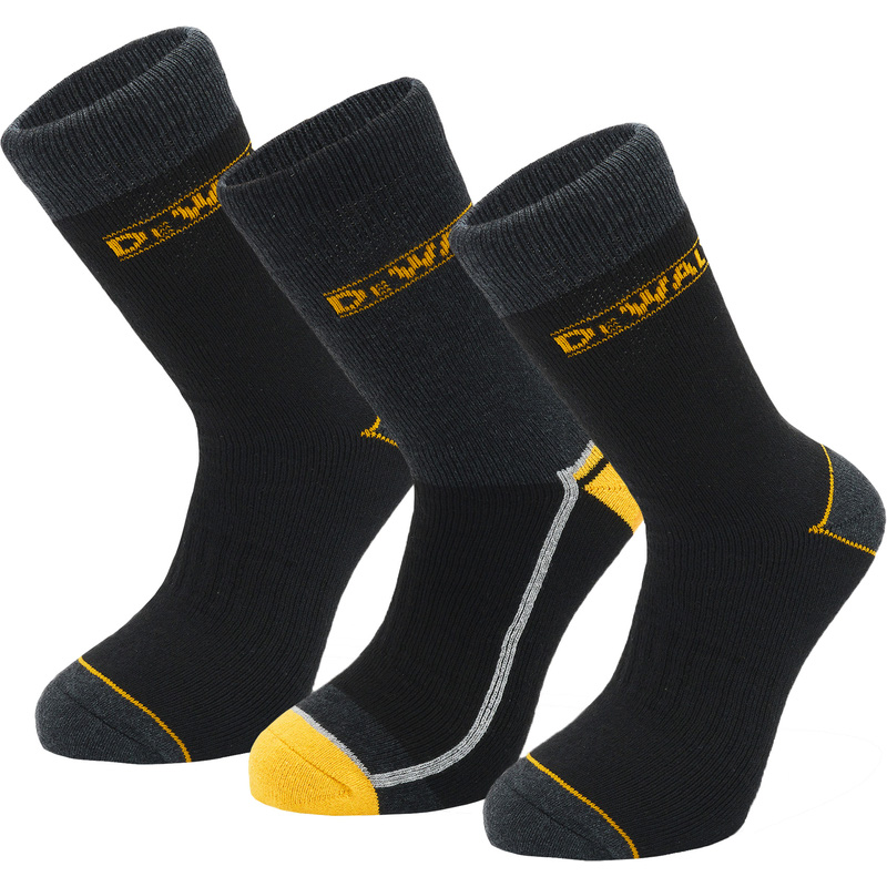 DeWalt werksokken zwart 3 paar 40-46