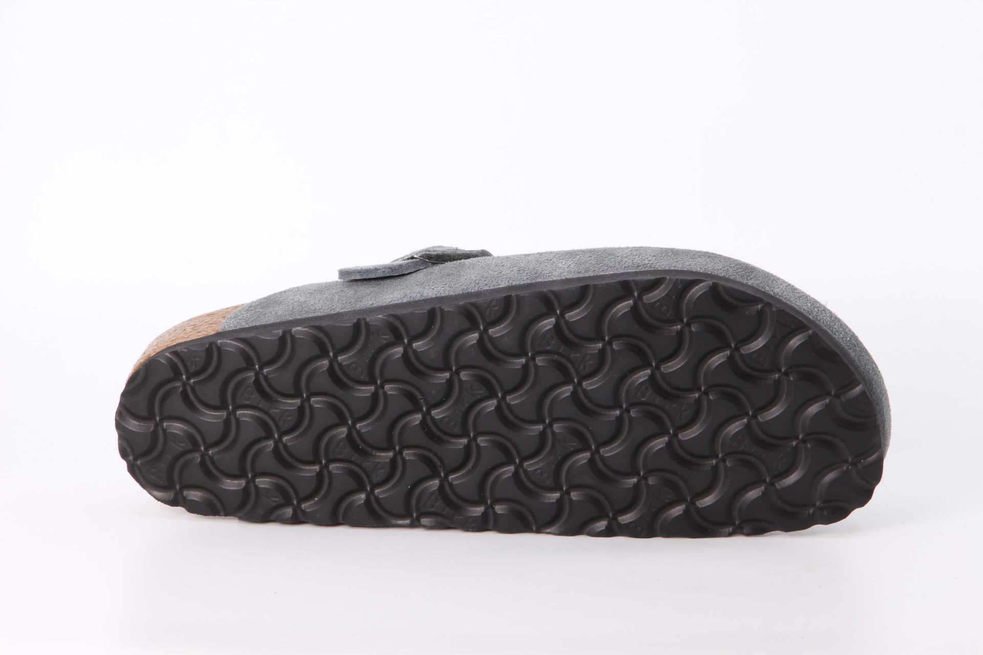 Birkenstock Boston Suede schmal basalt grey