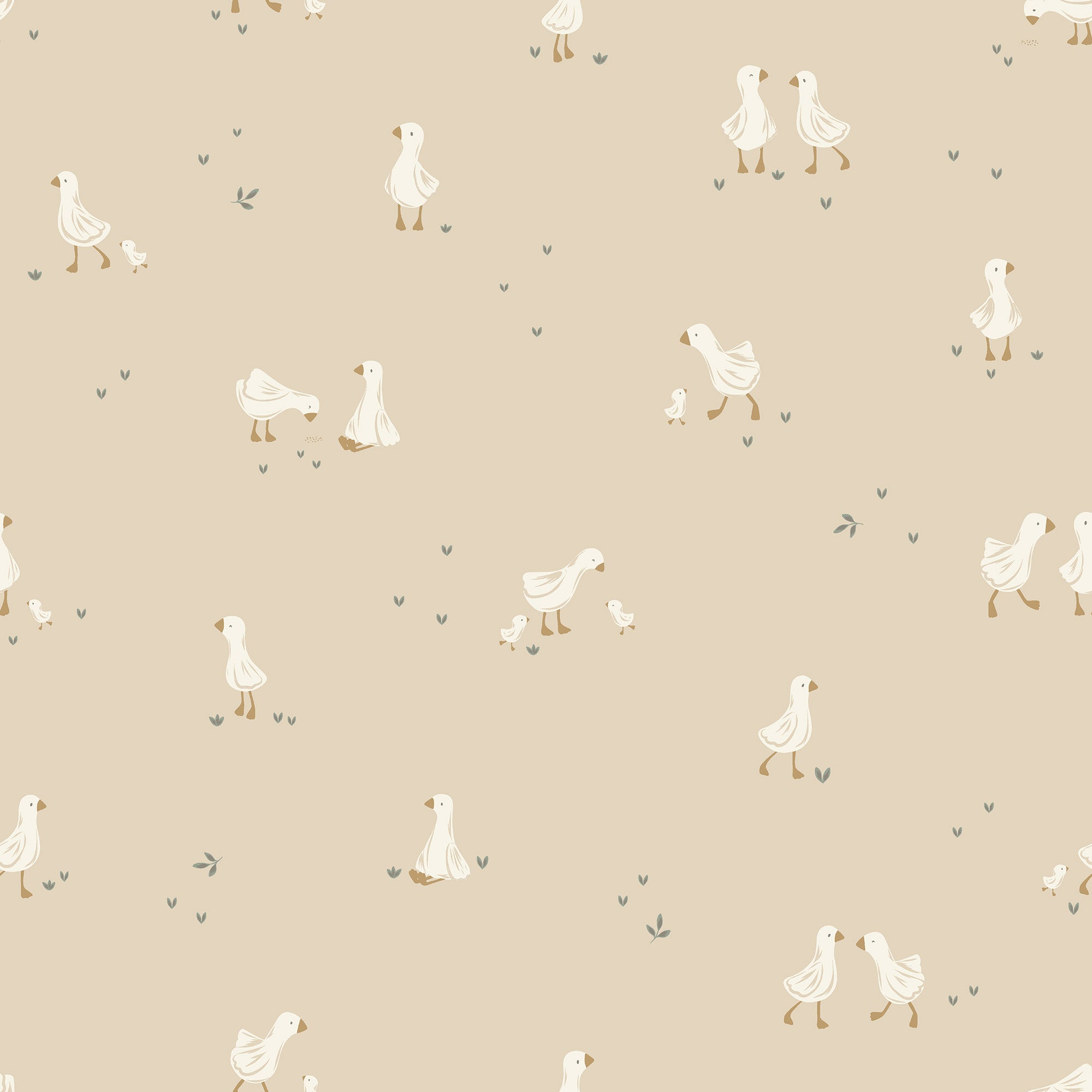 Little Dutch Little Goose Behang Kinderkamer - Dieren - 10mx52cm