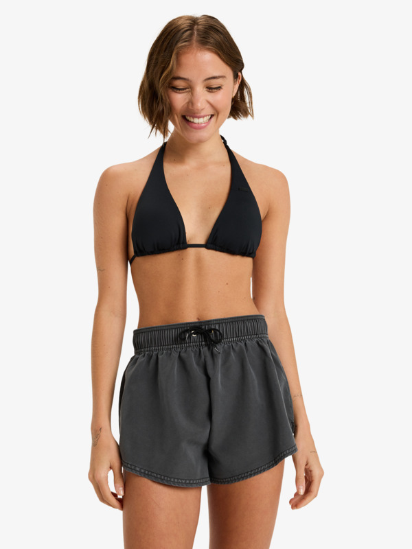 No Bad Waves Boardshort Noir Femme