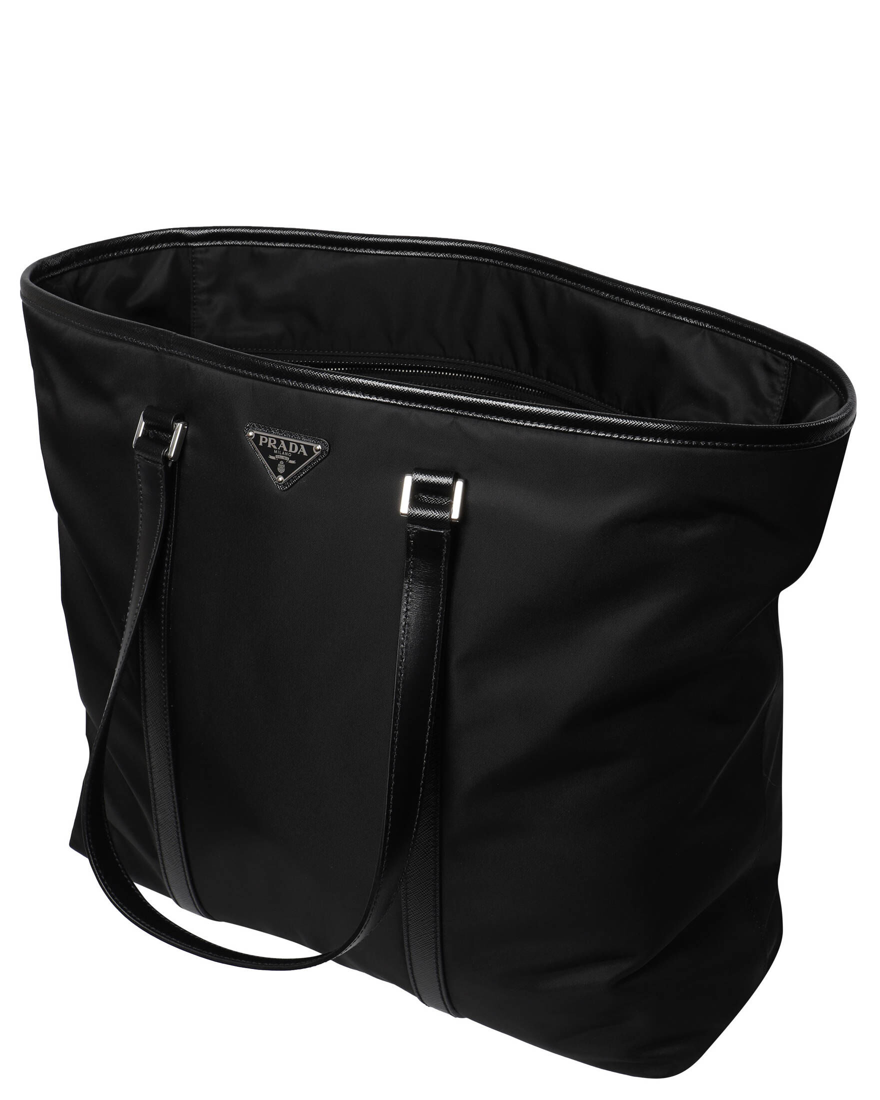Prada| Shopper TOTE BAG aus Re-Nylon und Saffiano-Leder