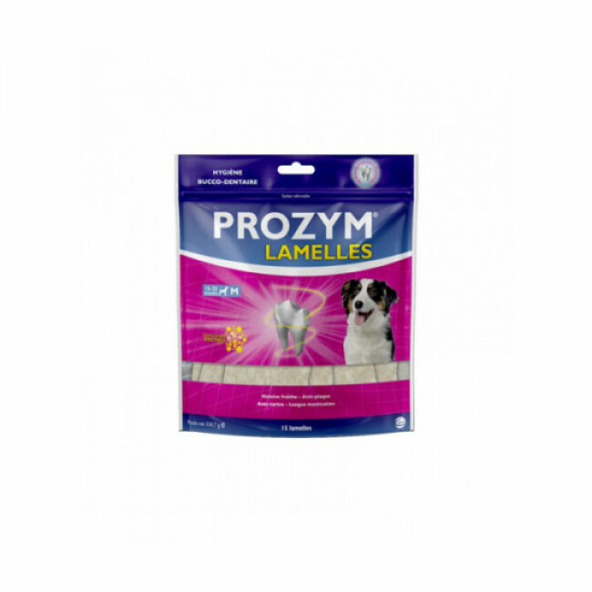 Lamelles à mâcher pour chien Prozym bucco-dentaire