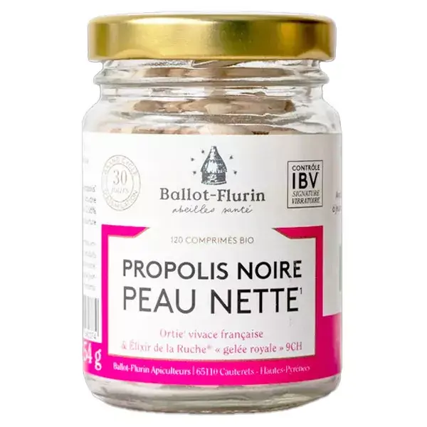 Ballot-Flurin Santé Black Propolis Clear Skin Orgânico 120 comprimidos