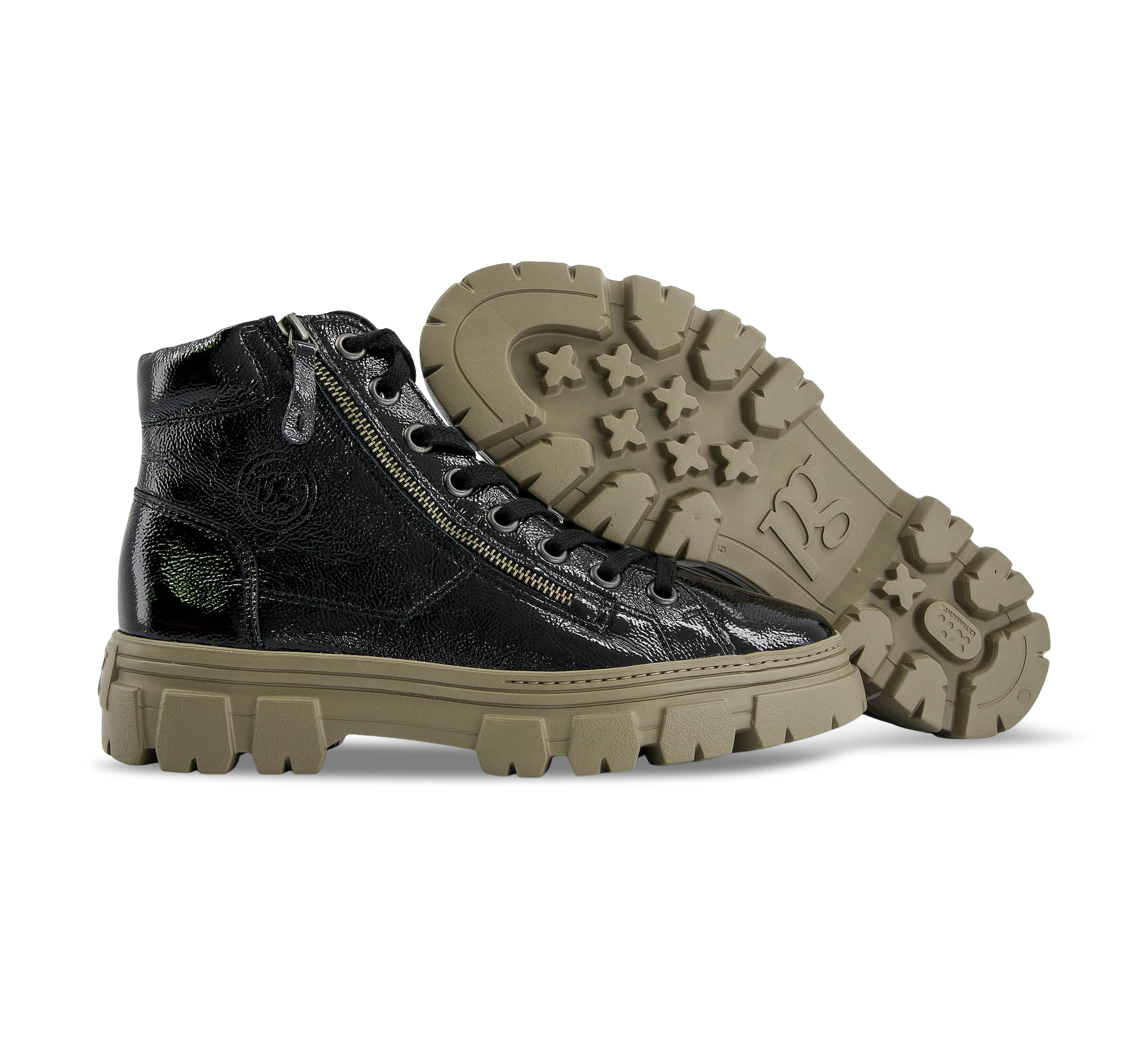 Paul Green Sneaker high schwarz