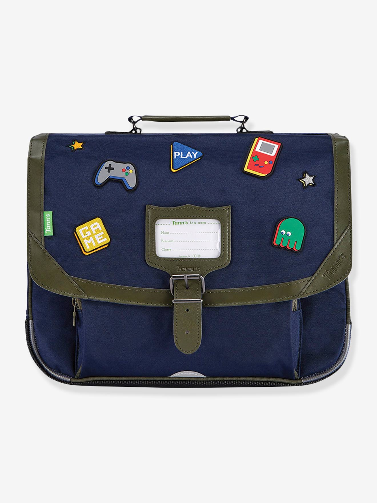Mochila Soan TANN'S de 38 cm, estampa azul escura
