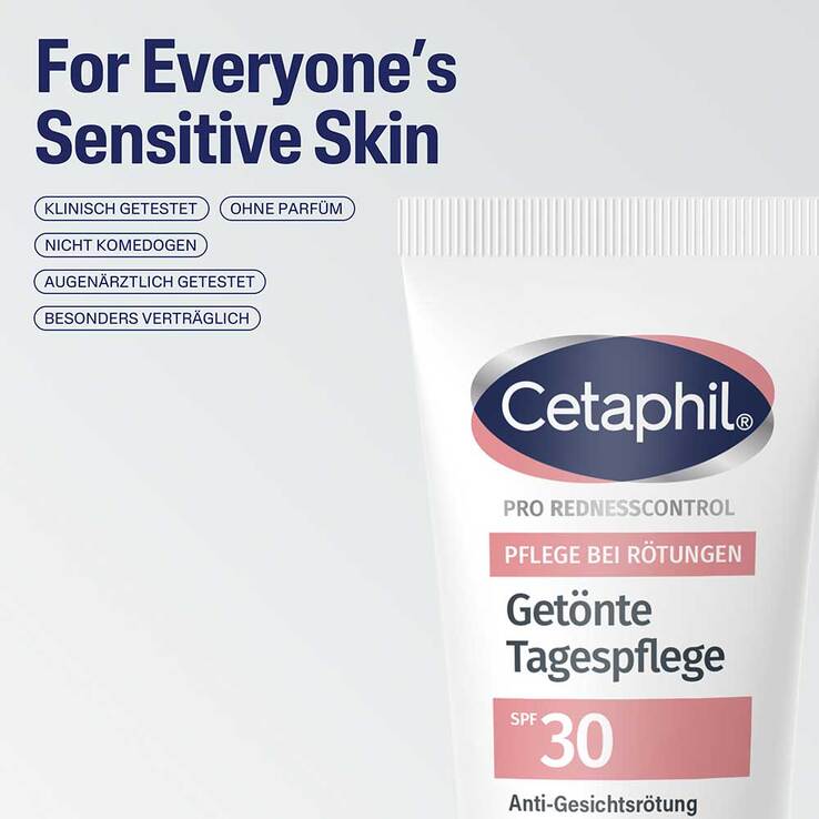 Cetaphil Pro RednessControl getönte Tagespflege SPF30, 50 ml