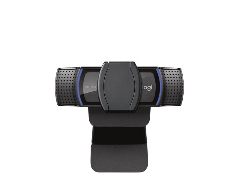 Logitech Webcam C920S Full-HD Webcam für Full-HD-Videogespräche mit Vorrichtung zum Verdecken der Linse