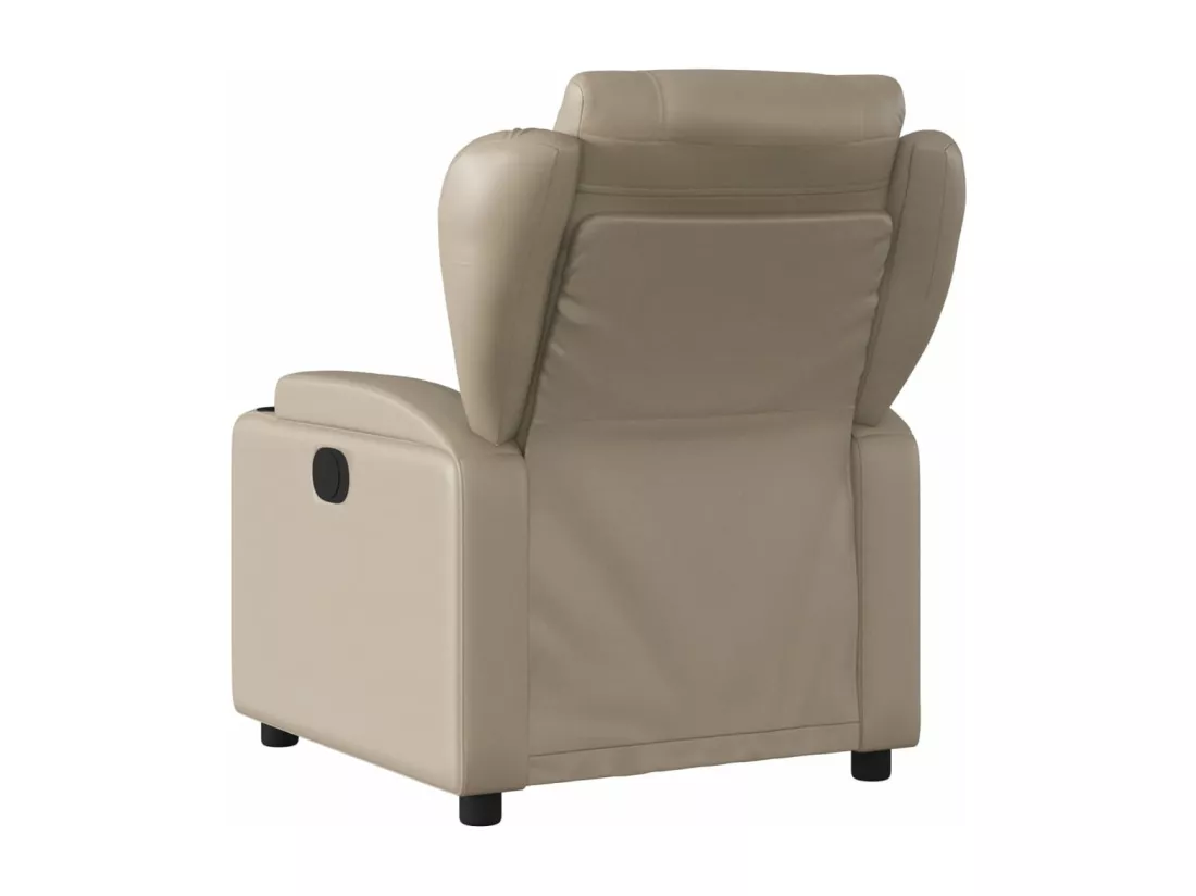 Fauteuil inclinable électrique Cappuccino Similicuir