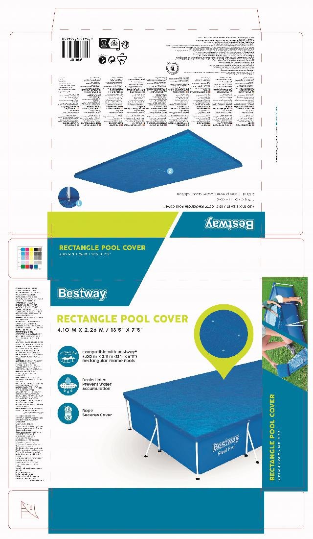 Bestway Cover Passaat Rechthoek 400cm