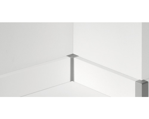 Aluminium-look binnenhoeken, type 2, voor SL 3/5/6/18, 2 stuks