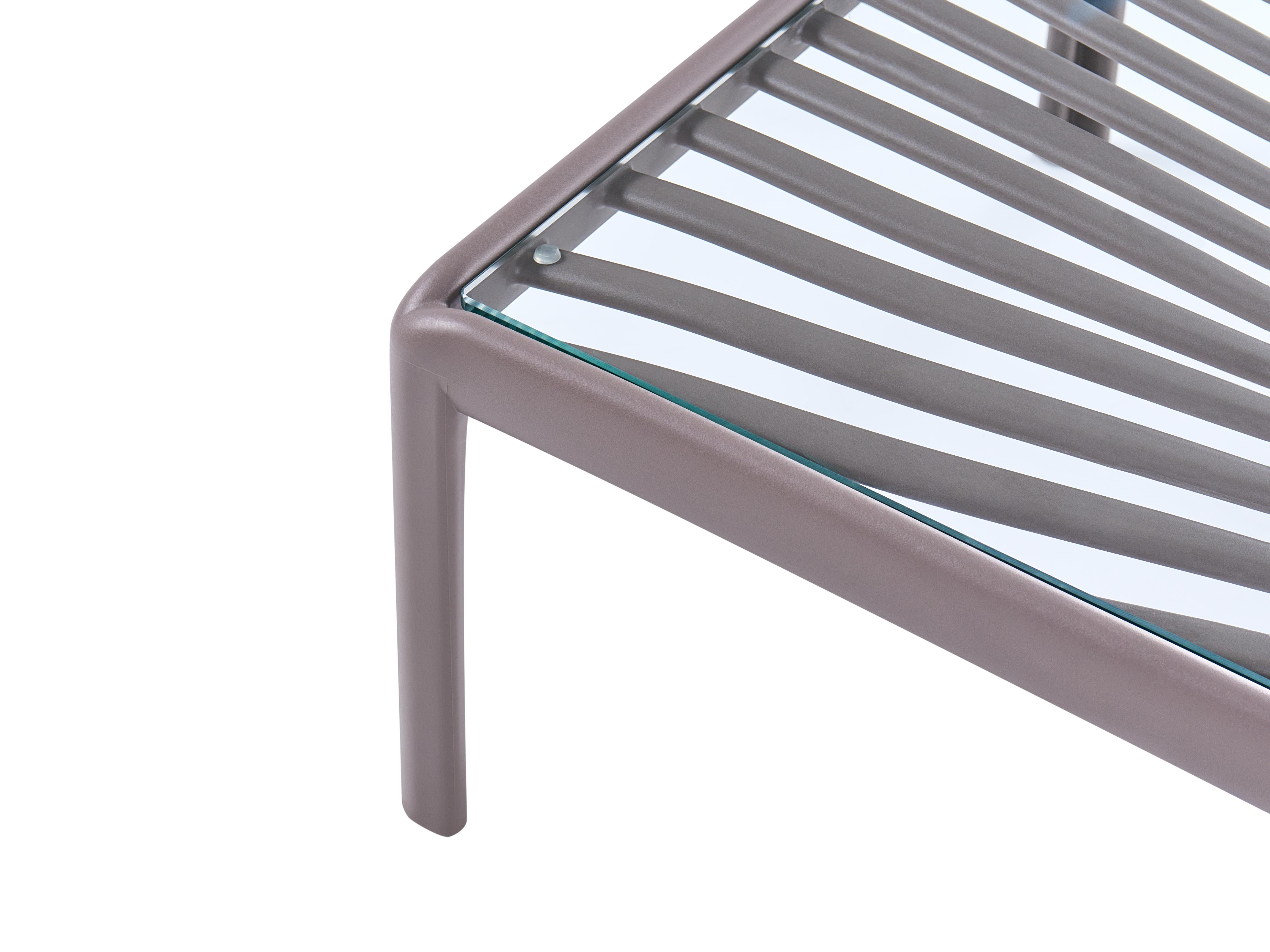 Loungeset met tafel 4-zits FERRETTI Taupe