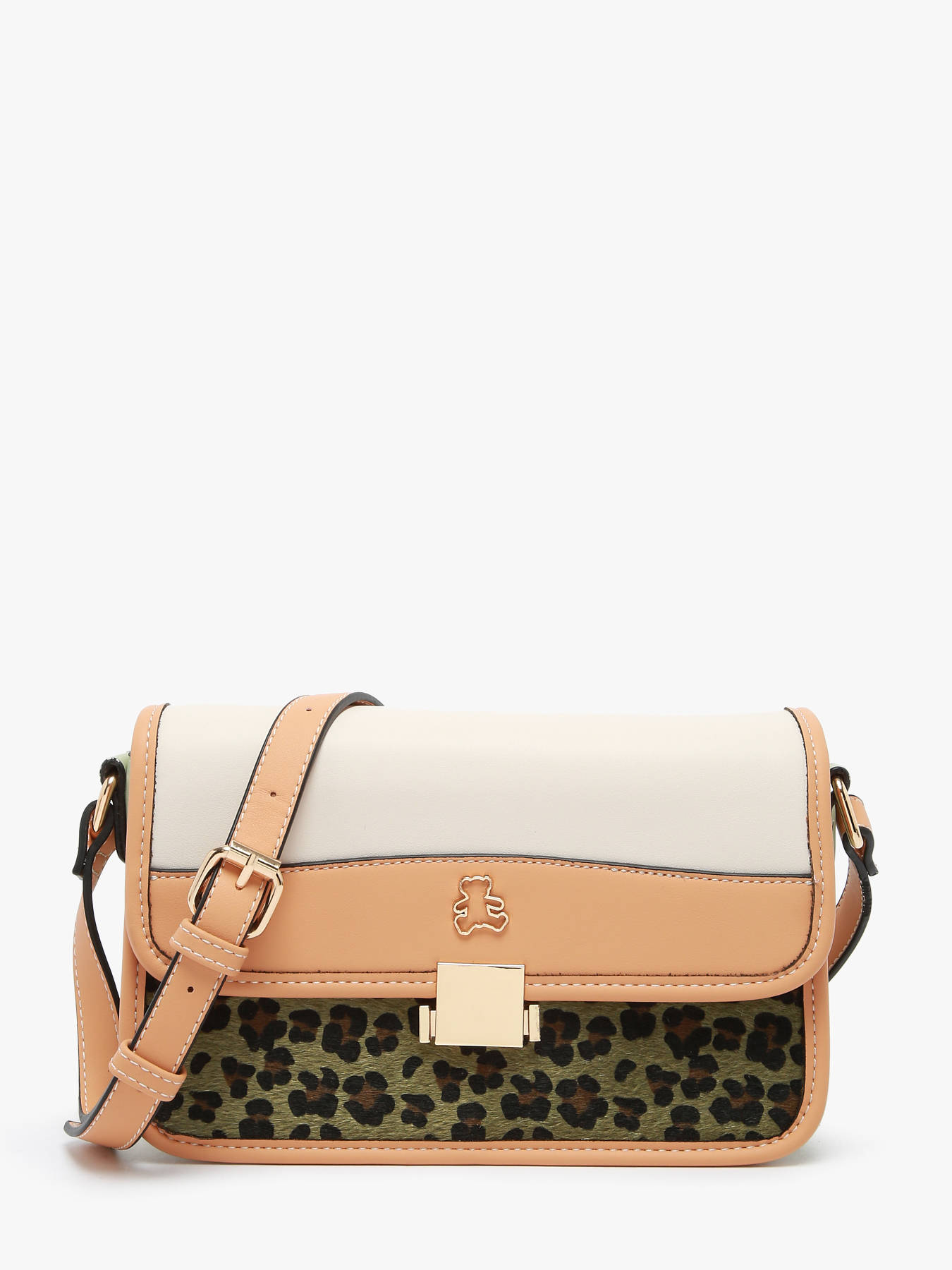 Sac bandoulire Leopard LULU CASTAGNETTE