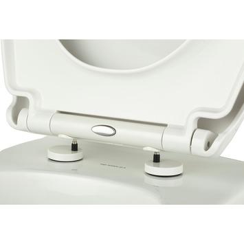 WC bril Riga Wit Kunststof met Softclose