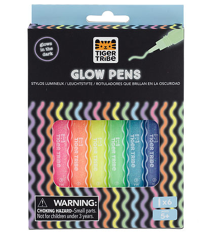 Tiger Tribe Farves?t - 6-pak - Glow Pens