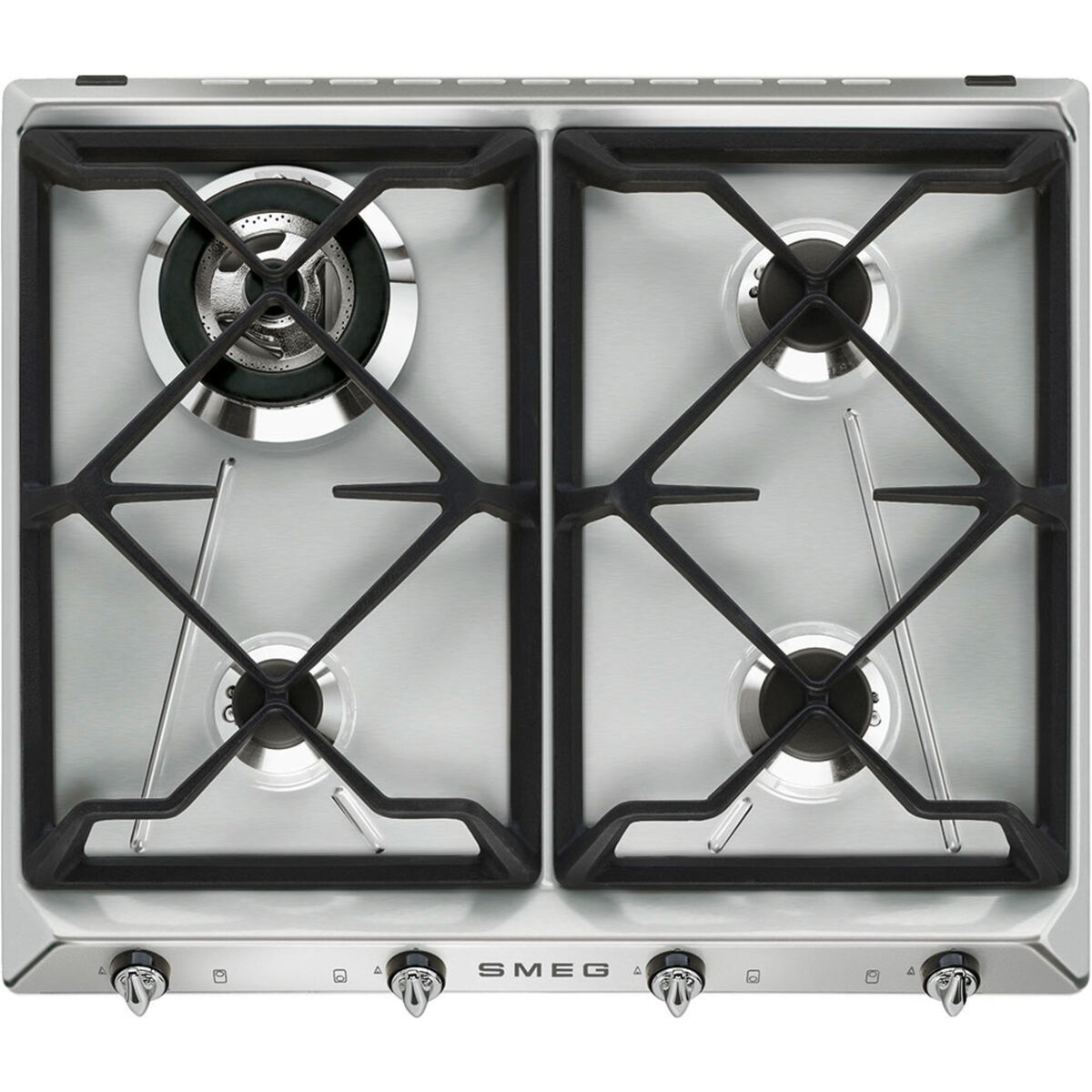 Victoria Design Gass Kokeplate 59.5 cm, Rustfritt Stål