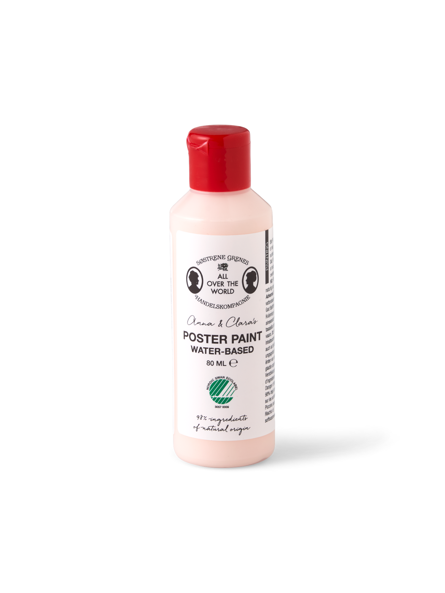 Plakatmaling 80 ml | Svanemærket. 80 ml. | White