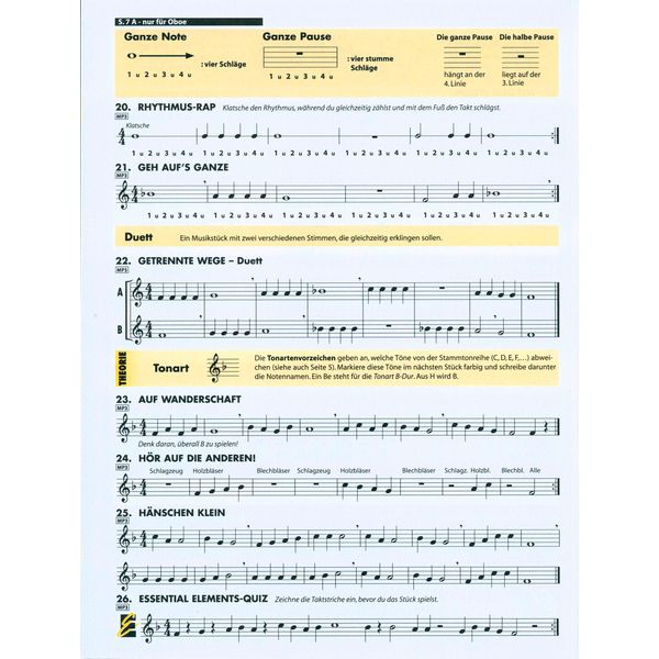 De Haske Essential Elements Oboe 1