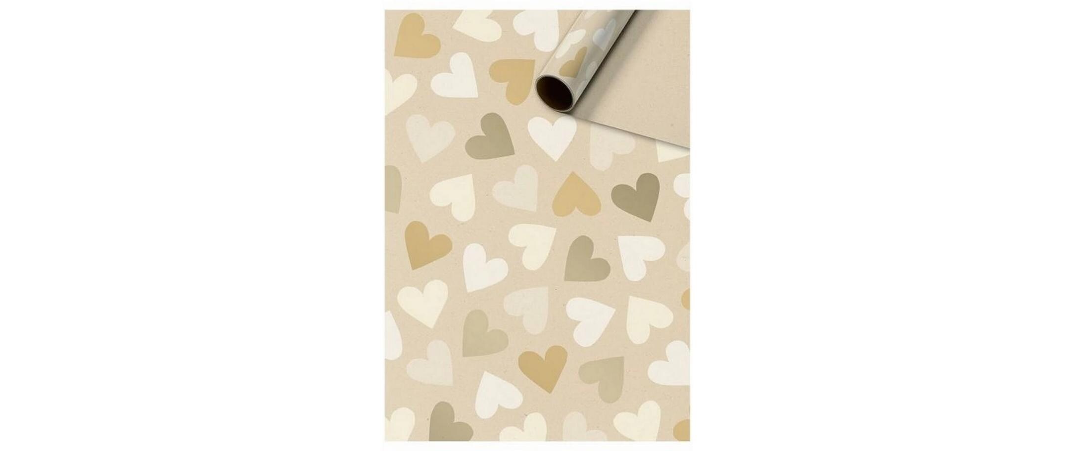 Geschenkpapier Velia Gold, 70 x 200 cmEinwickelpapier für Geschenke
