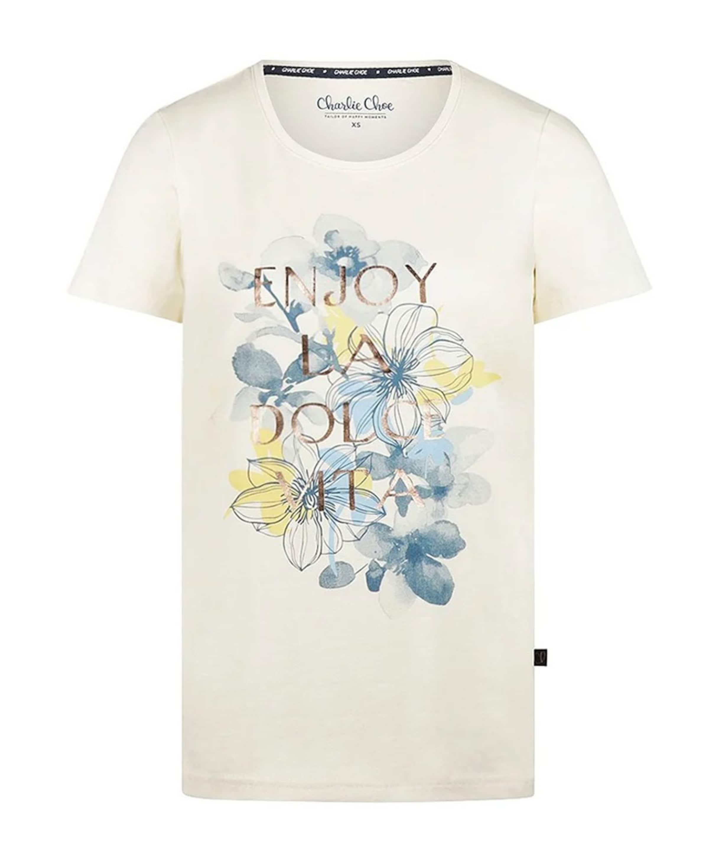 Charlie Choe Dames pyjamatop ecru
