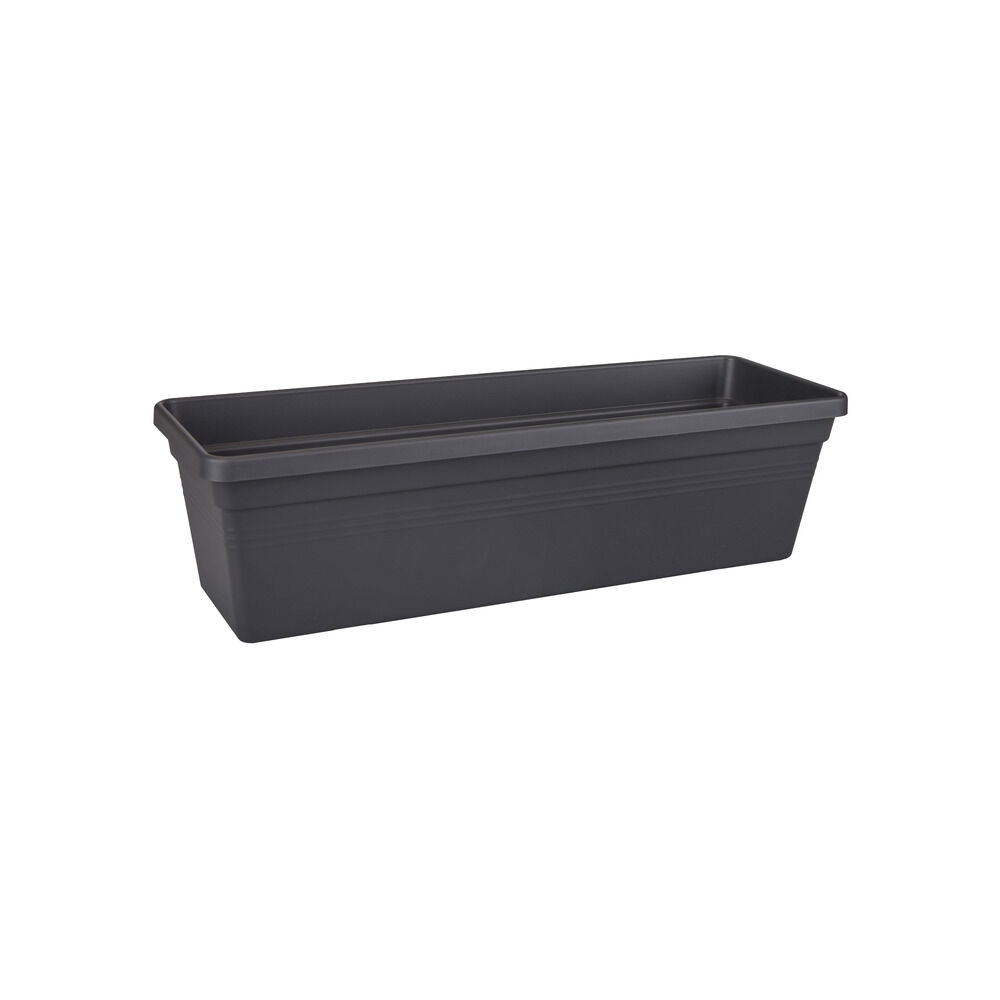 Elho Green basics - Balkonbak - Zwart - 14x58.3x16.5 cm