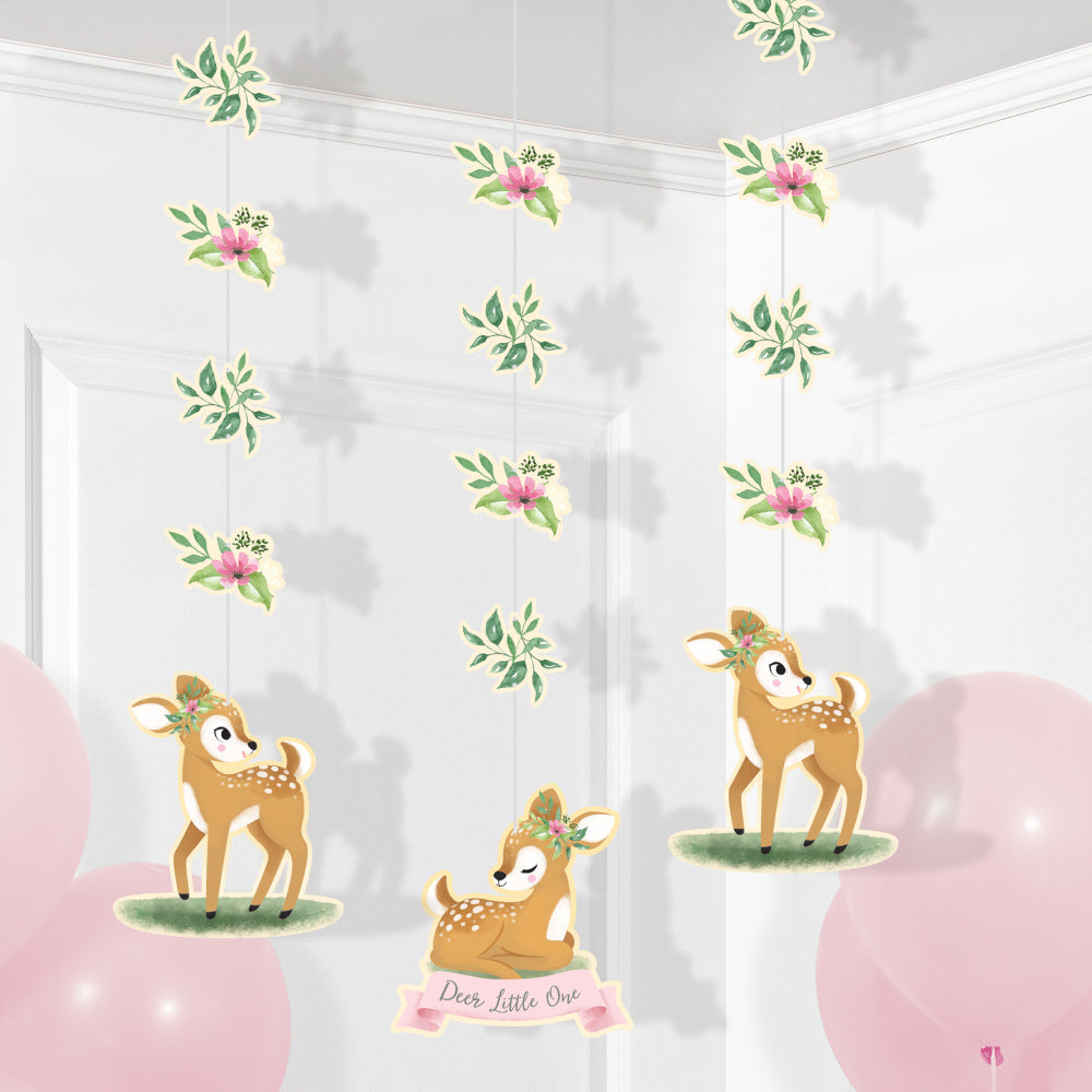 Hangdecoratie Hertjes 81cm 3st