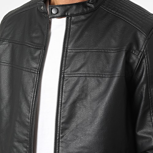 Veste Biker Reed 12215715 Noir
