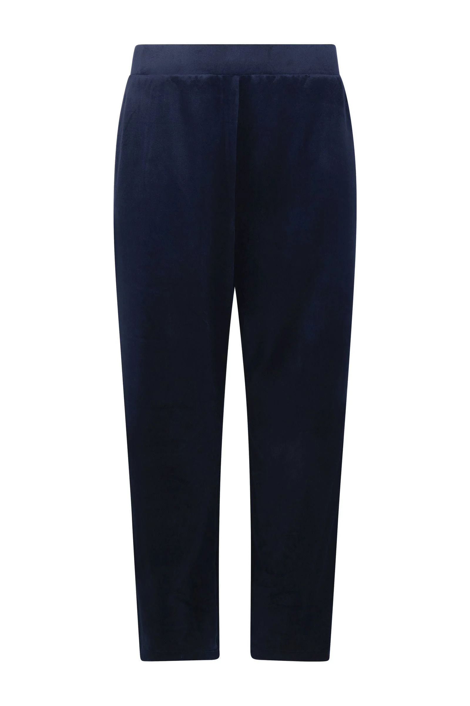 Hunkemöller fluwelen pyjamabroek donkerblauw