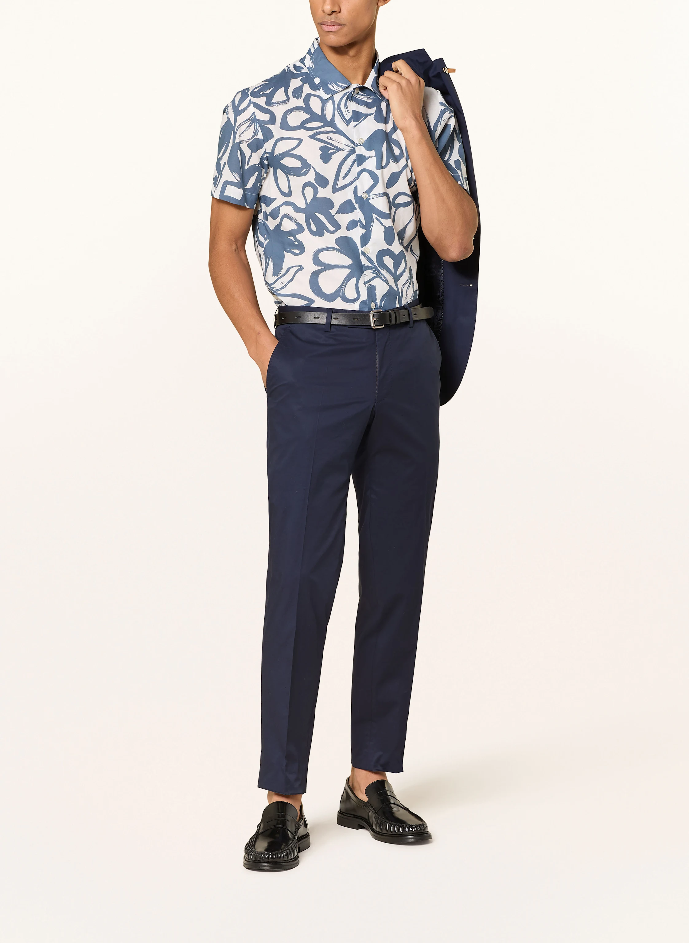 BALDESSARINI Kurzarm-Hemd Regular Fit