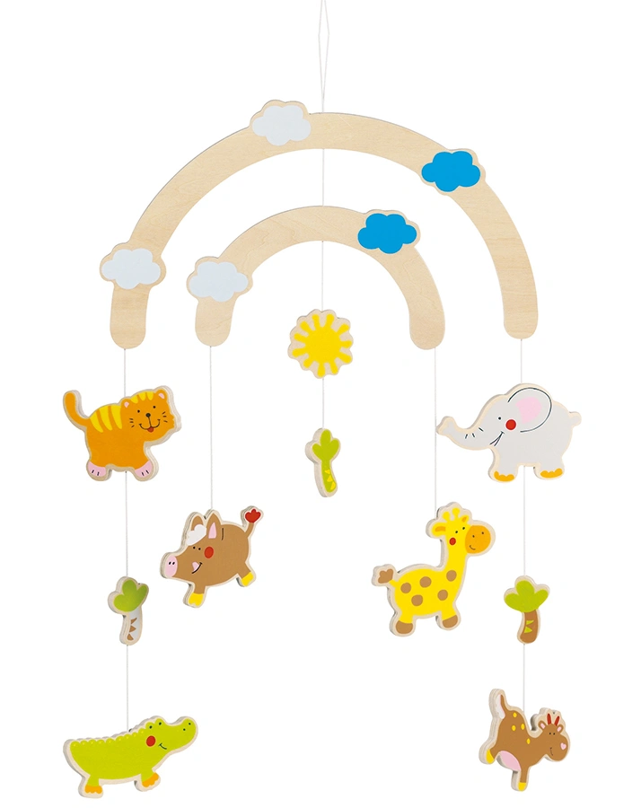 Mobile DSCHUNGELFREUNDE in bunt
